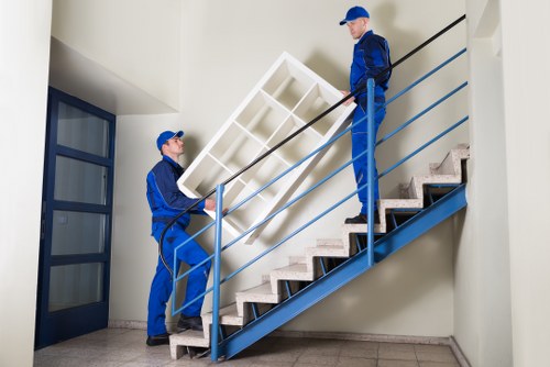 Packing services for a Mayfair apartment move