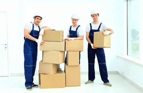 Professional piano delivery setup for a Mayfair home or business