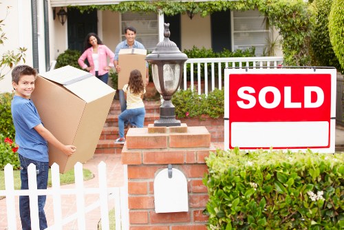 Careful handling of desks and furniture during a Mayfair office move