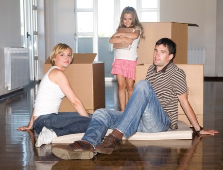 Central London flat removal planning with protective packing materials